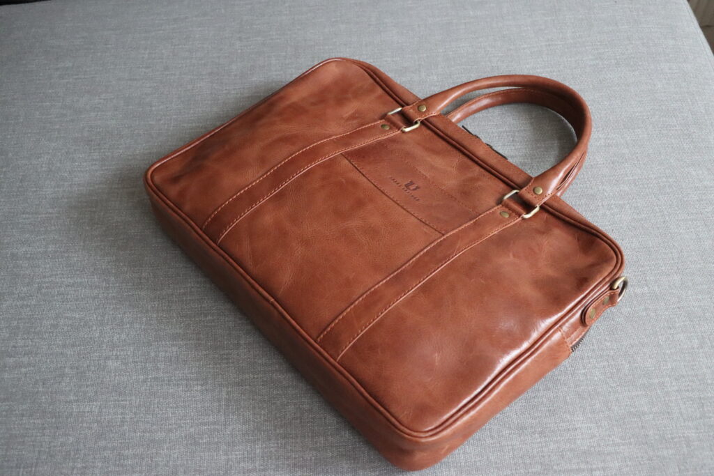 Slim Laptop Bag – Waxy Leather