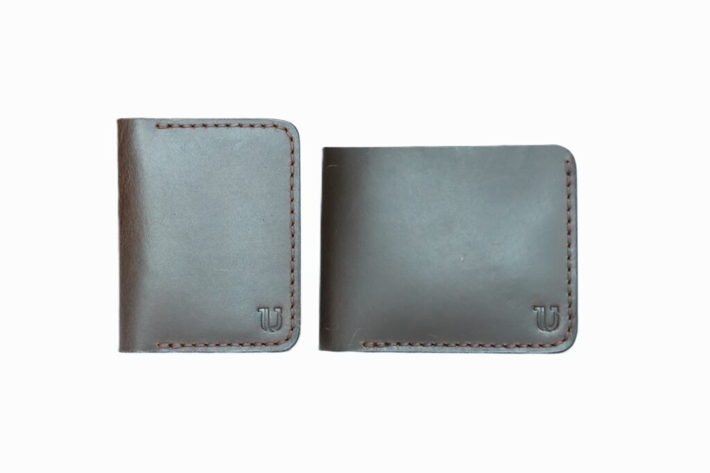 Classic Wallet & Slim Wallet Gift Set – Brown Color